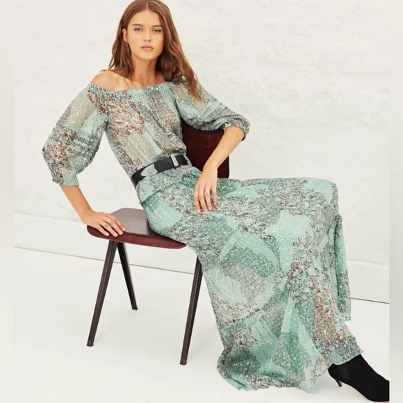 ba&sh Obbie Maxi Skirt NWT - Picture 12 of 12